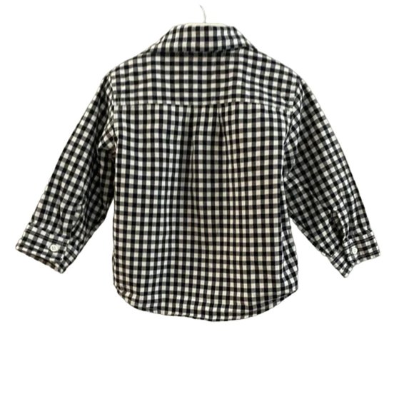 Carter's Gingham Plaid Button-Down Shirt Size 18 Months - Picture 2 of 7